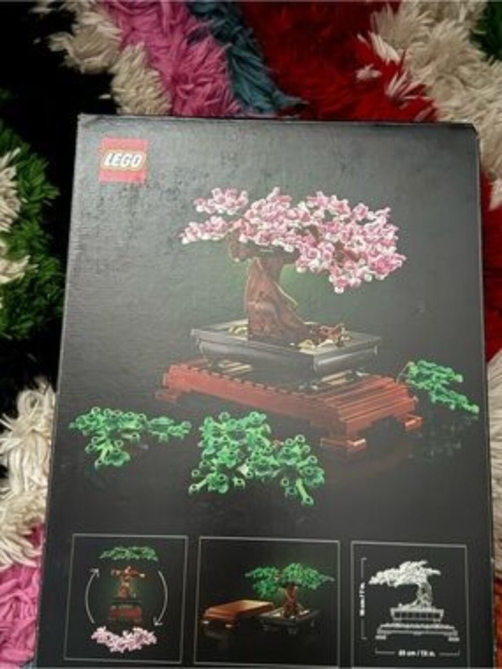 LEGO Pink Blossom Bonsai with Green Foliage Never Opened - Picture 1 of 3